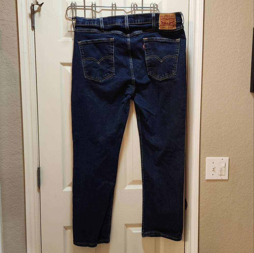 Levi's Men's Indigo Straight Jeans 40x30